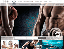Tablet Screenshot of fitness-station.cz